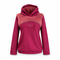 Raubirl KUSCHELHERZ Hoodie in Pink und Rosa mit Herzdesign auf den Ärmeln