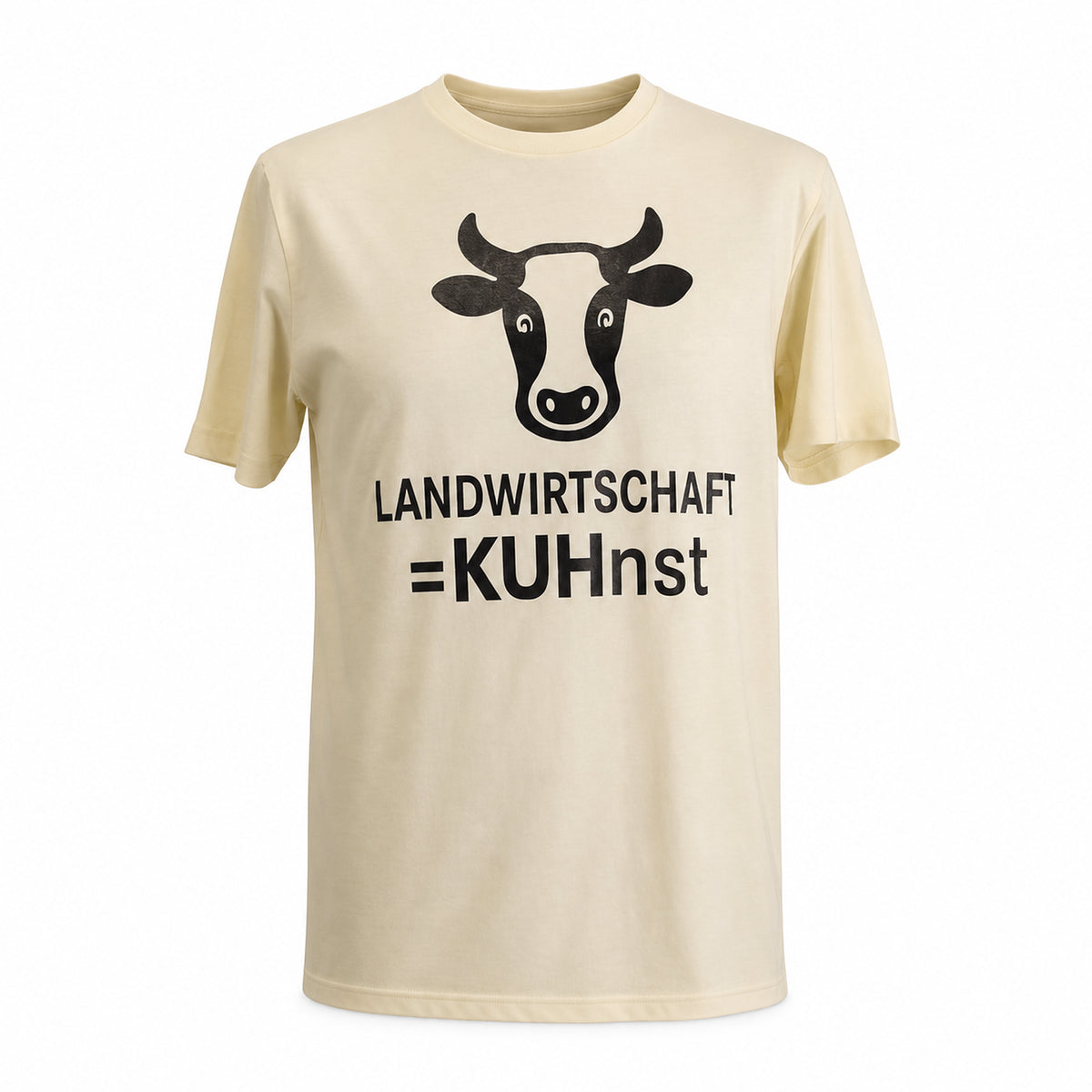 T-Shirt „Landwirtschaft = KUHnst“